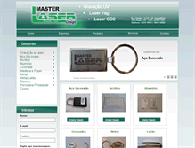 Tablet Screenshot of masterlaserdesign.com.br